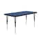 Correll Rectangle Adjustable Height Activity Kids School Table, High Pressure Laminate Top, Blue A2448-REC-37 - alternate 8